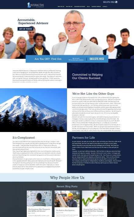 interactive-wealth.com website made by